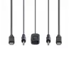 StarTech.com 2-Port USB-C kabelis KVM Switch, 4K 60Hz DisplayPort Output, Compact KVM with 4ft/1.2m USB Type-C/Audio Integrated Cables, Bus Powered - Remote Push-Button/Hotkey Switching