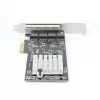 StarTech.com 4 portu 2,5 Gbps NBASE-T PCIe tīkla karte, Intel I225-V, četru portu datora tīkla karte, vairāku gigabitu NIC, PCI Express servera LAN karte, galddatora Ethernet saskarne