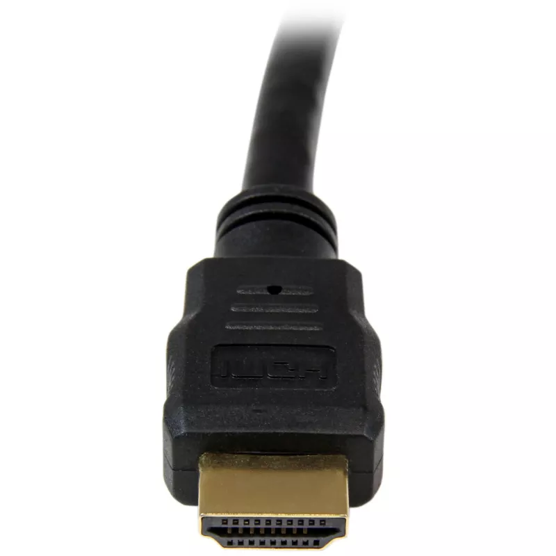 StarTech.com 5m (16.4ft) HDMI kabelis - 4K High Speed HDMI kabelis ar Ethernet - UHD 4K 30Hz video - HDMI 1.4 kabelis - Ultra HD HDMI monitoriem, projektoriem, televizoriem un displejiem - melns HDMI vads - M/M