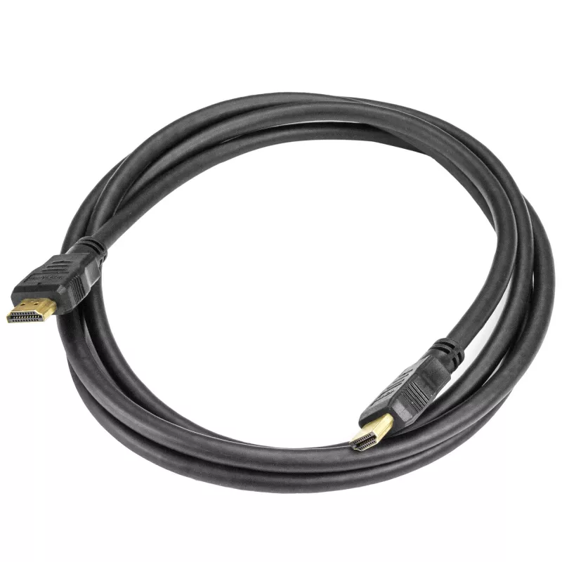 StarTech.com 2m (6 pēdas) HDMI kabelis – 4K ātrgaitas HDMI kabelis ar Ethernet – UHD 4K 30Hz video – HDMI 1.4 kabelis – Ultra HD HDMI monitori, projektori, televizori un displeji – melns HDMI vads – M/M
