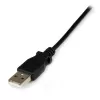 StarTech.com USB uz 5,5 mm barošanas kabelis - tips N cilindriskais savienotājs - 1m, 1 m, USB A, Barrel type N