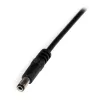 StarTech.com USB uz 5,5 mm barošanas kabelis - tips N cilindriskais savienotājs - 1m, 1 m, USB A, Barrel type N