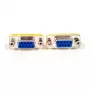StarTech.com Slimline DB9 seriālais savienotāju adapteris - F/F, sievišķā, sievišķā, DB9 sievišķā, DB9 sievišķā, 9,5 g, 90 mm, 125 mm