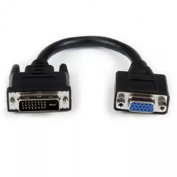 StarTech.com 8 collu DVI uz VGA kabeļa adapteris - DVI-I vīrišķais uz VGA sievišķo