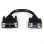 StarTech.com 8 collu DVI uz VGA kabeļa adapteris - DVI-I vīrišķais uz VGA sievišķo