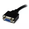 StarTech.com 8 collu DVI uz VGA kabeļa adapteris - DVI-I vīrišķais uz VGA sievišķo