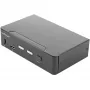 StarTech.com 2 portu HDMI KVM slēdzis - viens monitors 4K 60Hz Ultra HD HDR - galddatora HDMI 2.0 KVM slēdzis ar 2 portu USB 3.0 centrmezglu (5Gbps) un 4x USB 2.0 HID, audio - karsto taustiņu pārslēgšana - TAA