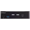 StarTech.com 2 portu HDMI KVM slēdzis - viens monitors 4K 60Hz Ultra HD HDR - galddatora HDMI 2.0 KVM slēdzis ar 2 portu USB 3.0 centrmezglu (5Gbps) un 4x USB 2.0 HID, audio - karsto taustiņu pārslēgšana - TAA