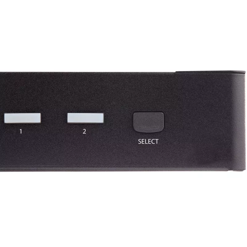 StarTech.com 2 portu HDMI KVM slēdzis - viens monitors 4K 60Hz Ultra HD HDR - galddatora HDMI 2.0 KVM slēdzis ar 2 portu USB 3.0 centrmezglu (5Gbps) un 4x USB 2.0 HID, audio - karsto taustiņu pārslēgšana - TAA