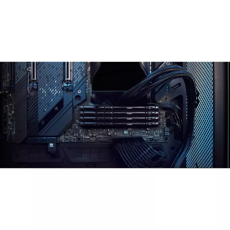 RAM Kingston Technology FURY Beast 8GB 5600MT/s DDR5 CL36 DIMM melna