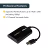 StarTech.com USB 3.0 uz HDMI adapteris - DisplayLink sertificēts - 1080p (1920x1200) - USB Type-A uz HDMI displeja adaptera pārveidotājs monitoram - ārējā video un grafiskā karte - Windows/Mac