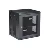 StarTech.com 4-Post 12U Wall Mount tīkls Cabinet with 1U Shelf, 19 inch Hinged Wall-Mounted Server Rack for Data / AV / Electronics / Computer Equipment, Flexible Vented Rack Enclosure