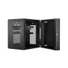StarTech.com 4-Post 12U Wall Mount tīkls Cabinet with 1U Shelf, 19 inch Hinged Wall-Mounted Server Rack for Data / AV / Electronics / Computer Equipment, Flexible Vented Rack Enclosure