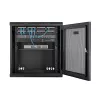 StarTech.com 4-Post 12U Wall Mount tīkls Cabinet with 1U Shelf, 19 inch Hinged Wall-Mounted Server Rack for Data / AV / Electronics / Computer Equipment, Flexible Vented Rack Enclosure