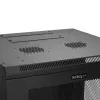 StarTech.com 4-Post 12U Wall Mount tīkls Cabinet with 1U Shelf, 19 inch Hinged Wall-Mounted Server Rack for Data / AV / Electronics / Computer Equipment, Flexible Vented Rack Enclosure