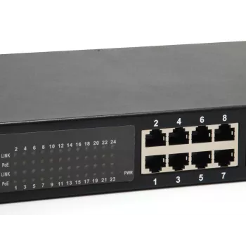 Nepārvaldāms tīkla slēdzis LevelOne GEP-2421W150 24 portu Gigabit PoE