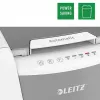 Papīra smalcinātājs LEITZ IQ Autofeed Small Office 100, šķērsgriezuma P-4, 8 lapas, 22 cm padeve, 34 L tvertne, pelēks