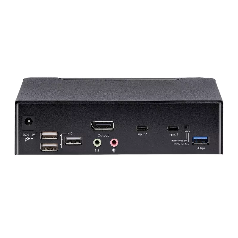 StarTech.com SV231DPUCA KVM slēdzis, melns