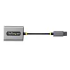 StarTech.com USB-C austiņu sadalītājs, USB Type-C divu austiņu adapteris ar mikrofona ieeju, USB-C uz 3,5 mm audio adapteris/austiņu pārveidotājs, USB-C uz audio ligzdu/palīgizeju, 24 bitu DAC