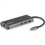 StarTech.com USB C vairākportu adapteris, pārnēsājams USB-C doks ar 4K HDMI, 2 portu USB 3.0 centrmezgls, SD/SDHC, GbE, 60 W PD caurlaide - USB Type-C/Thunderbolt 3 - AIZVIETOTS AR DKT30CHSDPD1