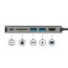 StarTech.com USB C vairākportu adapteris, pārnēsājams USB-C doks ar 4K HDMI, 2 portu USB 3.0 centrmezgls, SD/SDHC, GbE, 60 W PD caurlaide - USB Type-C/Thunderbolt 3 - AIZVIETOTS AR DKT30CHSDPD1