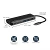 StarTech.com USB C vairākportu adapteris, pārnēsājams USB-C doks ar 4K HDMI, 2 portu USB 3.0 centrmezgls, SD/SDHC, GbE, 60 W PD caurlaide - USB Type-C/Thunderbolt 3 - AIZVIETOTS AR DKT30CHSDPD1