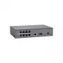 LevelOne 10-Port Fast Ethernet PoE Switch, 1 x Gigabit RJ45, 1 x Gigabit SFP, 8 PoE Outputs, 90W