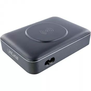 Portable baterija InLine Qi Powerstation Multiport, 20V