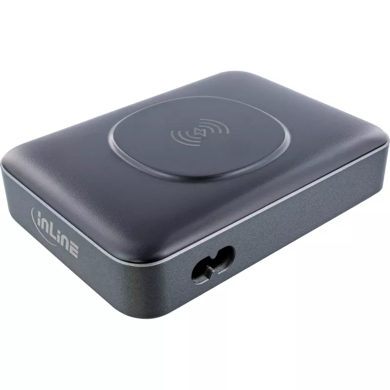 Portable baterija InLine Qi Powerstation Multiport, 20V