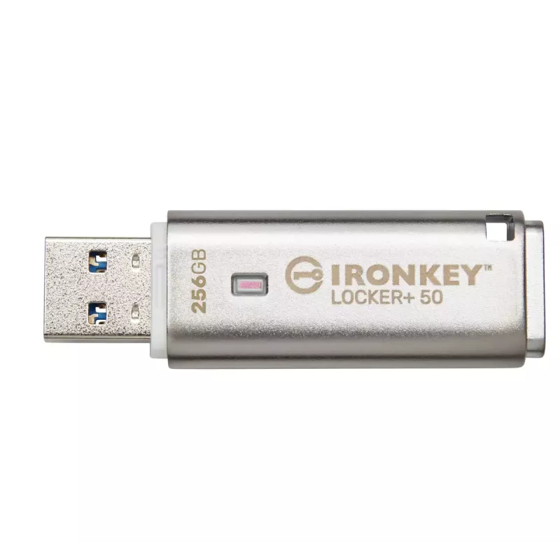 USB zibatmiņa Kingston 256GB USB Type-A IronKey Locker Plus 50