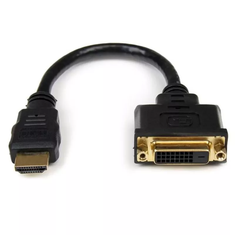 StarTech.com 8 collu HDMI–DVI-D video kabeļa adapteris – HDMI vīrišķais uz DVI-D sievišķo