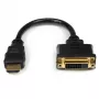 StarTech.com 8 collu HDMI–DVI-D video kabeļa adapteris – HDMI vīrišķais uz DVI-D sievišķo