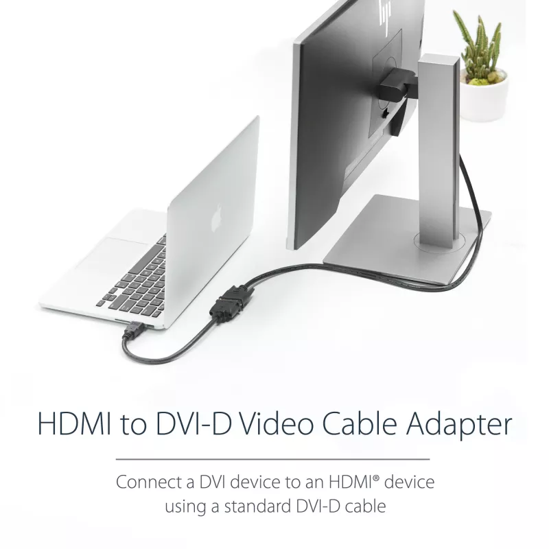 StarTech.com 8 collu HDMI–DVI-D video kabeļa adapteris – HDMI vīrišķais uz DVI-D sievišķo