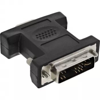 InLine DVI-A adapteris DVI 12+5 vīrišķais / VGA 15 HD / S-VGA sievišķā