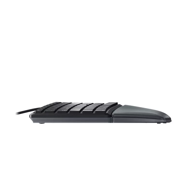 CHERRY KC 4500 ERGO tastatūra Universāla USB QWERTY ASV angļu Melna