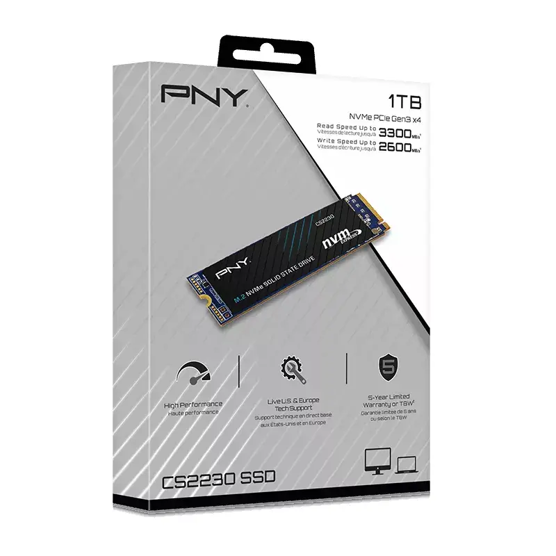 SSD disks PNY 1 TB M.2 PCI Express 3.0 NVMe CS2230