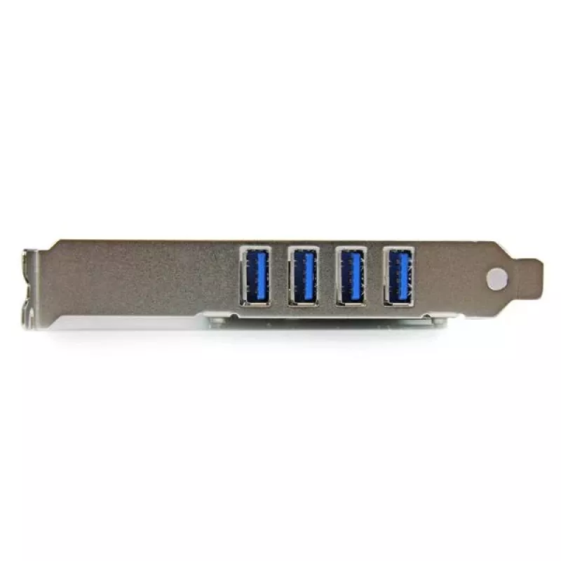 StarTech.com 4 portu PCI Express PCIe SuperSpeed USB 3.0 kontroliera kartes adapteris ar UASP - SATA barošanu