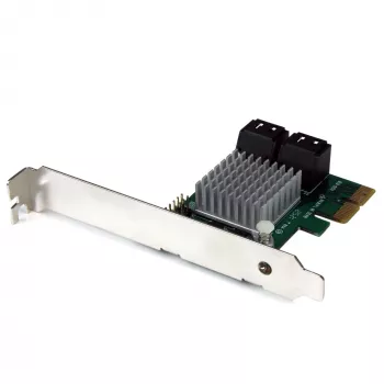 StarTech.com 4 pieslēgvietu PCI Express 2.0 SATA III 6Gbps RAID kontrolieris ar HyperDuo SSD līmeņošanu