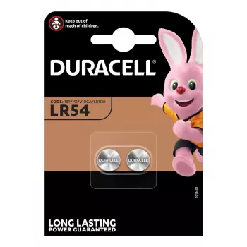 Duracell LR54 Vienreizējās lietošanas baterija SR54 Sārma