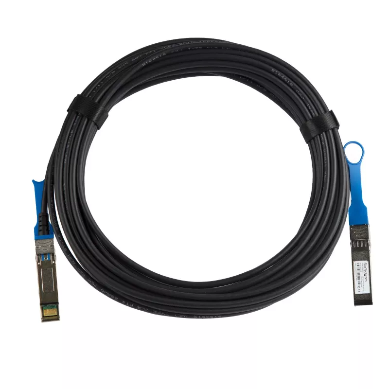 StarTech.com Cisco SFP-H10GB-ACU10M saderīgs 10 m 10G SFP+ uz SFP+ tiešās pieslēgšanās kabelis Twinax - 10GbE SFP+ vara DAC 10 Gbps zema jauda aktīvs Mini GBIC/uztvērēja modulis DAC Firepower ASR9000 ASR1000