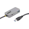 StarTech.com USB pagarinātāja centrmezgls, 10 m USB 3.0 pagarinātāja kabelis ar 4 portu USB-A centrmezglu, aktīvs/no kopnes barots USB retranslatora kabelis, iekļauts papildu 20 W barošanas avots, ESD aizsardzība