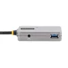 StarTech.com USB pagarinātāja centrmezgls, 10 m USB 3.0 pagarinātāja kabelis ar 4 portu USB-A centrmezglu, aktīvs/no kopnes barots USB retranslatora kabelis, iekļauts papildu 20 W barošanas avots, ESD aizsardzība