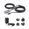 StarTech.com USB pagarinātāja centrmezgls, 10 m USB 3.0 pagarinātāja kabelis ar 4 portu USB-A centrmezglu, aktīvs/no kopnes barots USB retranslatora kabelis, iekļauts papildu 20 W barošanas avots, ESD aizsardzība