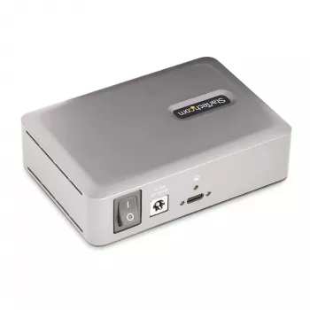 StarTech.com 7 portu USB-C centrmezgls - 5x USB-A + 2x USB-C - pašbarojošs ar 65W barošanas bloku - USB 3.1 10Gbps - galddatora/klēpjdatora USB centrmezgls ar 3 pēdu USB-IF sertificētu fiksējošo kabeli - USB C centrmezgls