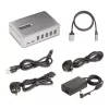 StarTech.com 7 portu USB-C centrmezgls - 5x USB-A + 2x USB-C - pašbarojošs ar 65W barošanas bloku - USB 3.1 10Gbps - galddatora/klēpjdatora USB centrmezgls ar 3 pēdu USB-IF sertificētu fiksējošo kabeli - USB C centrmezgls