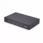 StarTech.com 4-portu KM pārslēgs ar peles pārslēgšanu, USB pārslēgs tastatūrai/pelei, 3,5 mm/USB audio, perifērijas koplietošana 4 datoriem, atbilst TAA