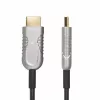 StarTech.com 15,2 m HDMI 2.1 hibrīda aktīvais optiskais kabelis (AOC), CMP, plēnuma klases, 8K īpaši ātrdarbīgs HDMI 2.1/2.0 optiskās šķiedras kabelis, 48 Gbit/s, 8K 60 Hz/4K 120 Hz, HDR10+/FRL/TMDS/eARC