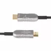 StarTech.com 15,2 m HDMI 2.1 hibrīda aktīvais optiskais kabelis (AOC), CMP, plēnuma klases, 8K īpaši ātrdarbīgs HDMI 2.1/2.0 optiskās šķiedras kabelis, 48 Gbit/s, 8K 60 Hz/4K 120 Hz, HDR10+/FRL/TMDS/eARC