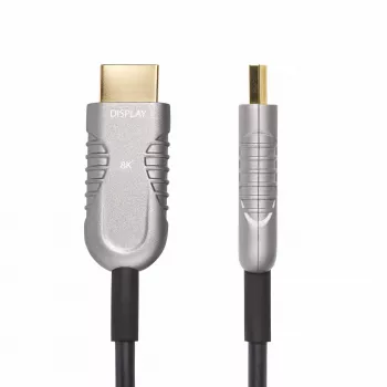 StarTech.com 100 pēdu (30,4 m) HDMI 2.1 hibrīda aktīvais optiskais kabelis (AOC), CMP, plēnuma klases, 8K īpaši ātrdarbīgs HDMI 2.1/2.0 optiskās šķiedras kabelis, 48 Gbps, 8K 60 Hz/4K 120 Hz, HDR10+/FRL/TMDS/eARC