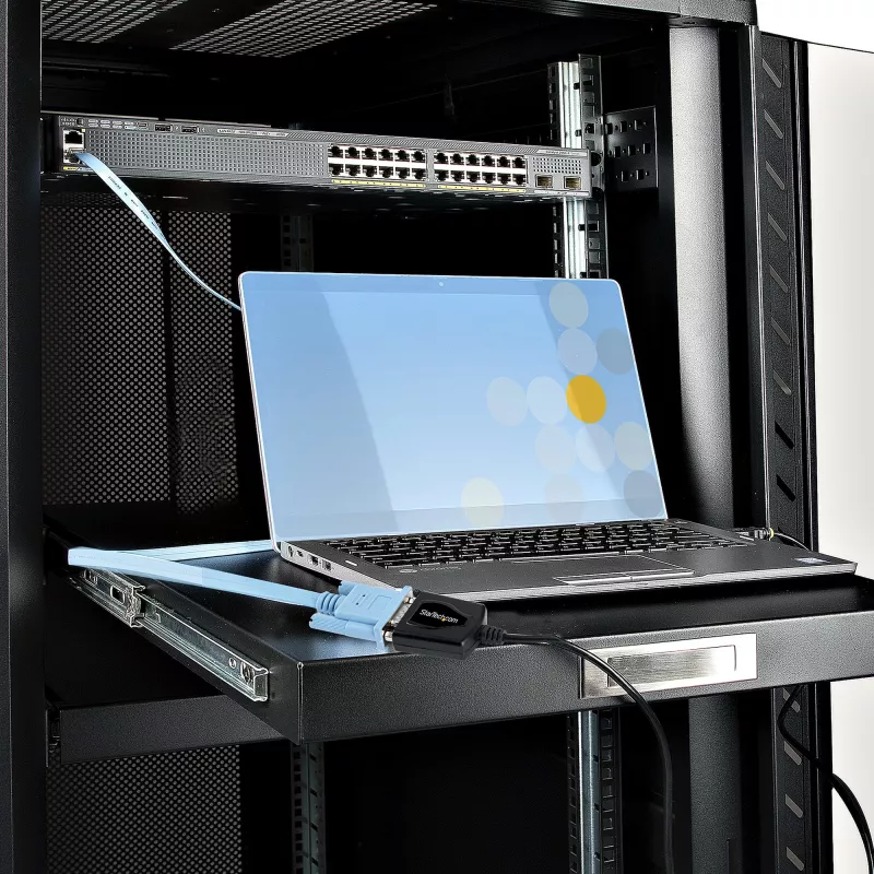 StarTech.com 0,9 m USB–seriālais kabelis ar COM porta saglabāšanu, DB9 vīrišķais RS232–USB pārveidotājs, USB–seriālais adapteris PLC/printerim/skenerim, Prolific mikroshēmojums, Windows/Mac